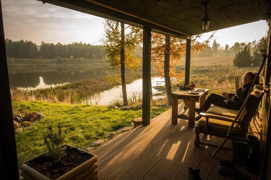 Hut In The Mid. Of Nowhere + Priv Pond+3 Ha Darzkowo Exterior foto
